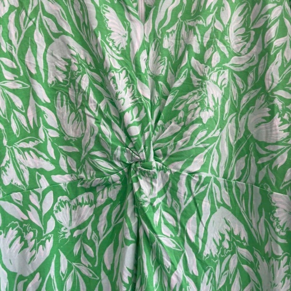 NWOT LILLY PULITZER Tilli Maxi Dress Fauna Green Tulip To Tango - Picture 5 of 5